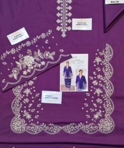 Urge DN-370 Pure Dhanak 2PC Heavy Embroidered Winter Suit 