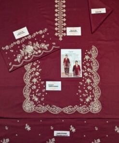 Urge DN-376 Authentic Pakistani Dhanak 2 Piece Unstitched Suit 