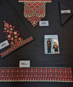 Urge DN-381 Premium Embroidered Dhanak Winter Outfit 