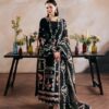 Mariyam Hussain DHK-673 Winter Dhanak Embroidered 3 Piece Luxury Suit featuring front and daman heavy embroidery with an embroidered Dhanak shawl.