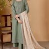 Jazmin DHK-690 Premium Winter Unstitched Suit With Printed Dupatta