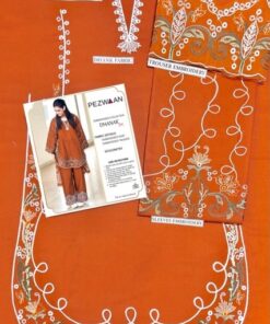Urge DN-382 Heavy Embroidered Dhanak Suit by Abu Hurairah Fabrics 