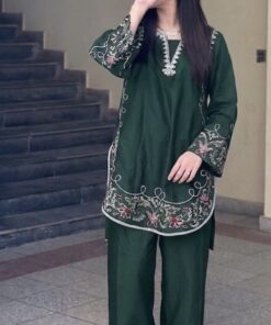 Urge DN-385 Traditional Embroidered Winter Wear for Women 