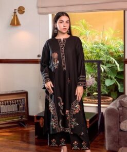 Urge DN-301 Pure Dhanak 2PC Heavy Embroidered Winter Suit 