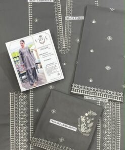 Urge DN-306 Pure Dhanak 2PC Heavy Embroidered Winter Suit 