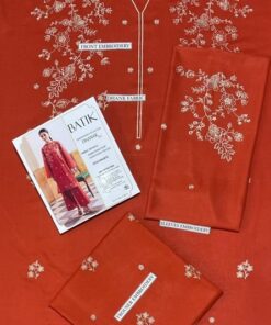 Urge DN-325 Heavy Embroidered Dhanak Suit by Abu Hurairah Fabrics 