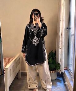 URGE DN-352 Designer Pure Dhanak Winter Collection Unstitched Suit 
