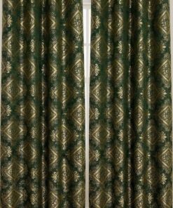 Abu Hurairah Fabrics Export Blackberry Jacquard Curtains Design 13 - Elegant thick patterned curtain for home interiors.