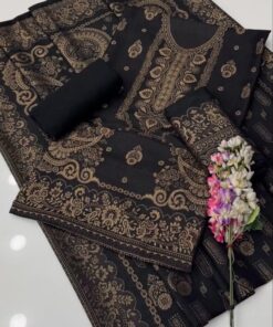 As the temperatures drop across Pakistan, elevating your winter wardrobe with elegant, cozy attire becomes essential. The Iznik PR-101 3 Piece Pashmina Jacquard Suit is a masterclass in weaving traditional artistry with modern sophistication. At Abu Hurairah Fabrics, we bring you this exquisite unstitched ensemble designed for the contemporary woman who appreciates rich, sophisticated tones and timeless elegance. If you are exploring premium options to refresh your closet this season, this stunning outfit is a must-have addition to our curated selection of Winter Printed 3 Piece Suits, promising both exceptional style and superior warmth.