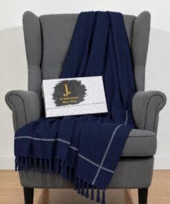 Classic monochrome winter shawl for men perfectly styled with Peshawari chappals.