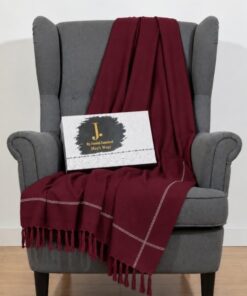 Premium box-packed men's winter shawl ideal for wedding, groomsmen, and event gifting.