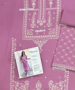 URGE DN-358 Premium Winter Dhanak Fabric Embroidered Suit Abu Hurairah Fabrics