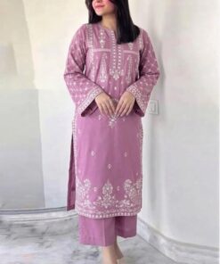 URGE DN-356 Winter Dhanak Suit With Heavy Embroidered Front And Sleeves 