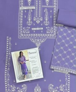 URGE DN-358 Classic Pure Dhanak 2 Piece Heavy Embroidered Unstitched Suit 