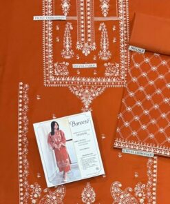 URGE DN-357 Pure Dhanak Elegant 2 Piece Embroidered Winter Clothing 