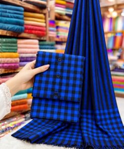 Traditional multani heavy check marina unstitched suit 2026 