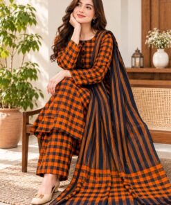 Elegant ladies winter unstitched multani khaddi marina attire 
