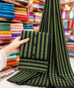 Beautiful heavy check multani marina unstitched dress by Abu Hurairah Fabrics 