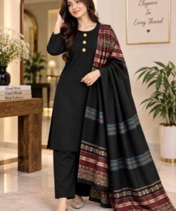 Stylish multani khaadi marina warm winter clothing for females 