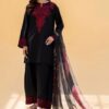 Jazmin DHK-706 warm Dhanak winter suit with embroidered front panel