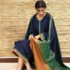Jazmin DHK-702 premium Pakistani winter dress with embroidered daman