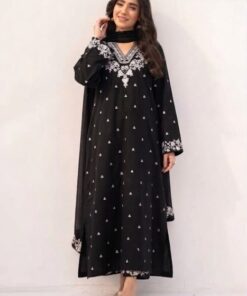 Stylish Pezwaan DHK-712 Winter Luxury 3 Piece Suit in Authentic Dhanak Material