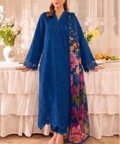 Urge DHK-715 pure dhanak guaranteed winter wear with heavy daman embroidery 
