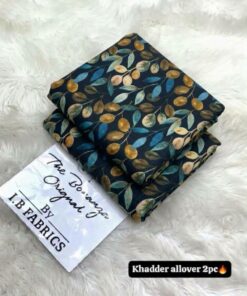 Bonanza Khaddar 2 Piece Winter Suit BK-025 online sale in Pakistan by Abu Hurairah Fabrics 