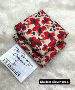 2PC Unstitched Khaddar Fabric BK-048 buy online Pakistan at Abu Hurairah Fabrics 