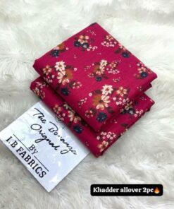 Digital Printed Khaddar Dress BK-057 best price in Pakistan by Abu Hurairah Fabrics 