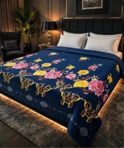 Washable soft fleece AC room blanket by Abu Hurairah Fabrics 