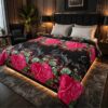 Color fast soft fleece AC blanket for double size beds 