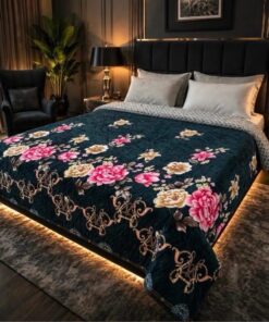 Premium 81x90 inches soft fleece bedding for summer nights 