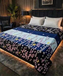 Premium quality soft fleece AC blanket in double bed size 