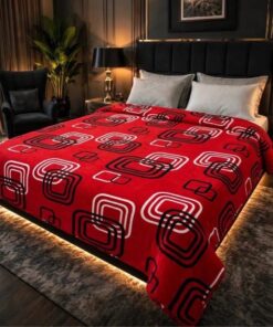 Premium elegant design summer blanket double bed 81x90 