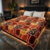 Comfortable double king size AC room blanket 81x90 inches 