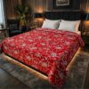 Abu Hurairah Fabrics double king size AC blanket elegant design 
