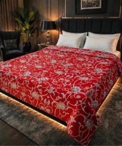 Abu Hurairah Fabrics double king size AC blanket elegant design 