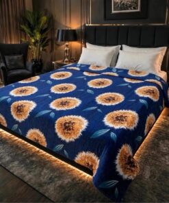 Elegant soft fleece bedding essential for air-conditioned rooms 