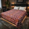 Abu Hurairah Fabrics soft fleece lightweight summer blanket 