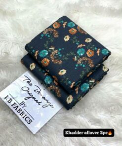 2PC Unstitched Khaddar Fabric BK-032 available at discount in Pakistan from Abu Hurairah Fabrics 