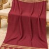 Splendidum consilium et colores in Bareeze Chinar Patta Shawl Br-sh-04 ex collectione hiemali.
