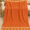 Textura veluti et lanae in elegantissimo Bareeze Chinar Patta Shawl Br-sh-14.