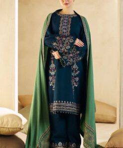 Exclusive Zara Shahjahan DHK 735 3 Piece Winter Party Wear 