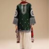 Elegant Zara Shahjahan DHK 728 Ladies Winter Suit with Dyed Trouser 