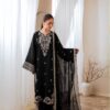 Heavy Embroidered Daman Zara Shahjahan DHK 726 Dhanak Suit 