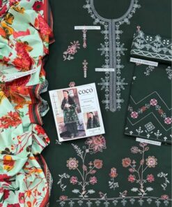Luxury Zara Shahjahan DHK 725 Winter Collection with Pashmina Shawl 