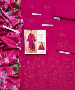 Designer Zara Shahjahan DHK 730 Pashmina Shawl Suit for Winter 