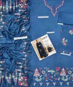 Pakistani Fashion Zara Shahjahan DHK 737 Dhanak Warm Suit 
