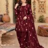 Elegant Ready to Wear Dhanak Dupatta BR-133 Winter Collection 